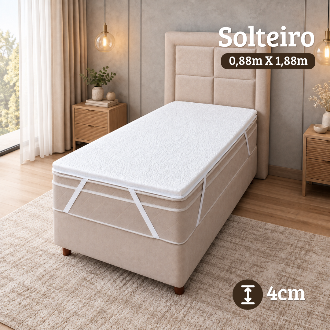 4cm / Solteiro
